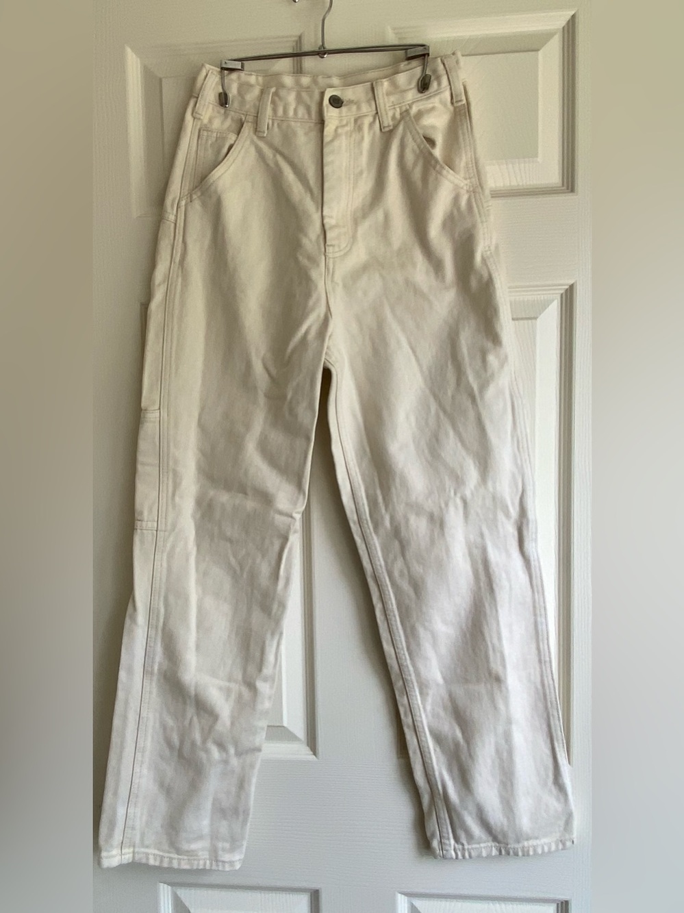 John Galt brandy Melville Cream Utility Work Pants
